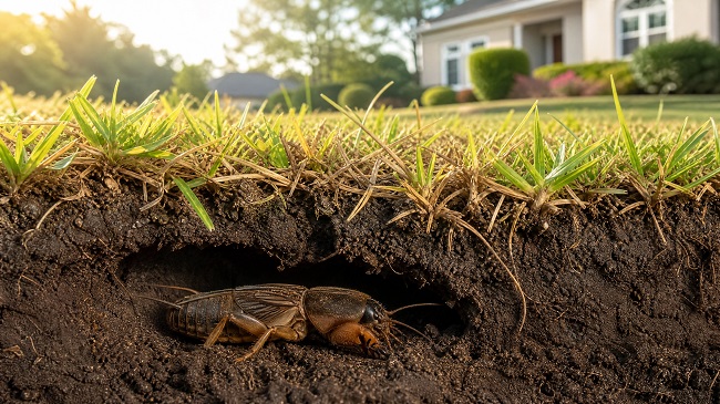A Complete Guide to Mole Crickets in American Lawns and Gardens